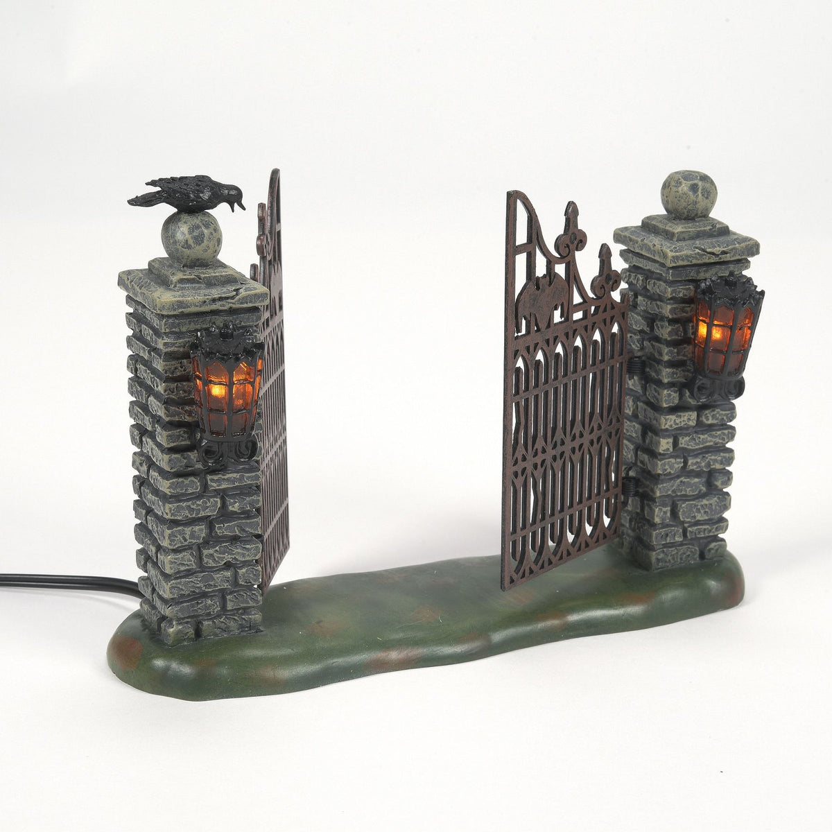 Spooky Wrought Iron Gate