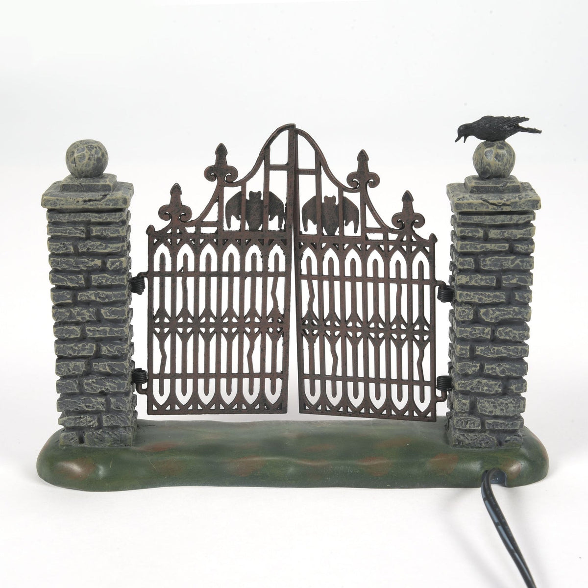 Spooky Wrought Iron Gate