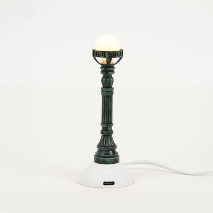 Copper Lamp Post S/3