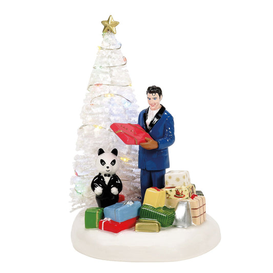 Elvis Passes Out The Gifts