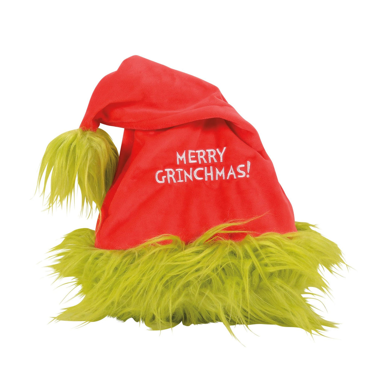 Grinch Santa Hat & Gloves st/2