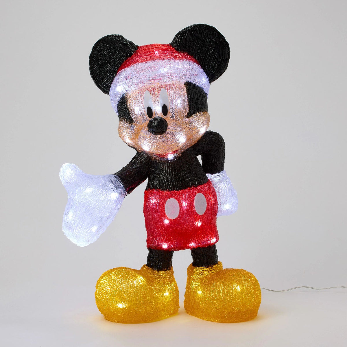 Mickey Mouse Lit Statue
