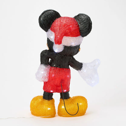 Mickey Mouse Lit Statue