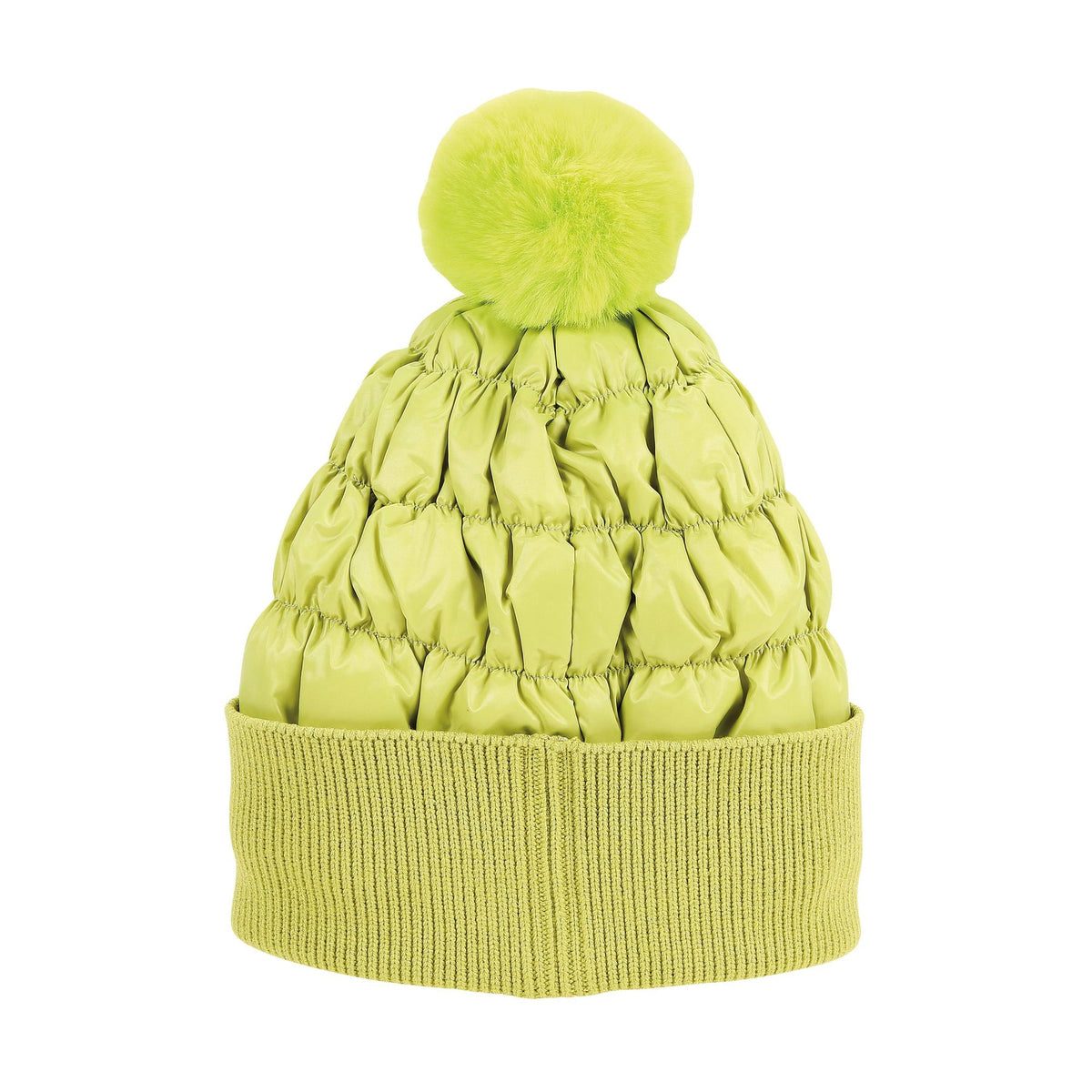 Grinch Puffer Hat