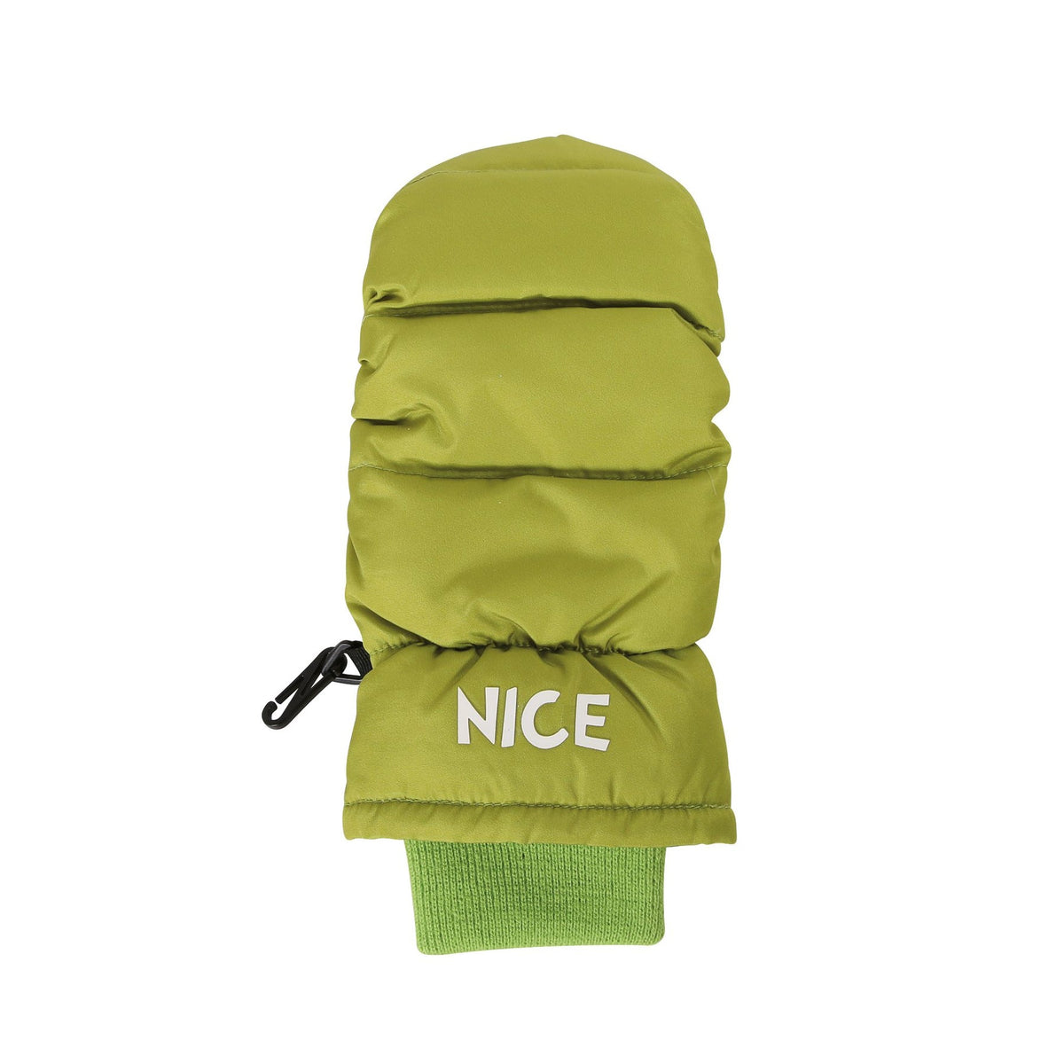 Grinch Puffer Mittens