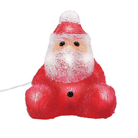 Sitting Santa LED Decor