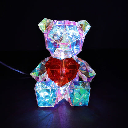Prism Bear with Heart