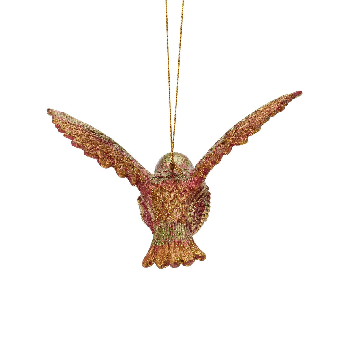 Swirly Hummingbird Red